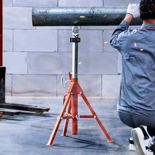 VEVOR Roller Stand, Heavy Duty 2500 LBS Load Capacity Tool Stand - 28"-52" Height Adjustable - Foldable Space-Saving Design - for Woodworking and VEVOR