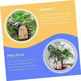 Yardwe 20pcs Fairy Gate Ornament Unfinished Fairy Door Garden Tree Statue Tree Door gnome Homes Garden Tree Sculptures gnome Home Tree kit Mini Door Yardwe