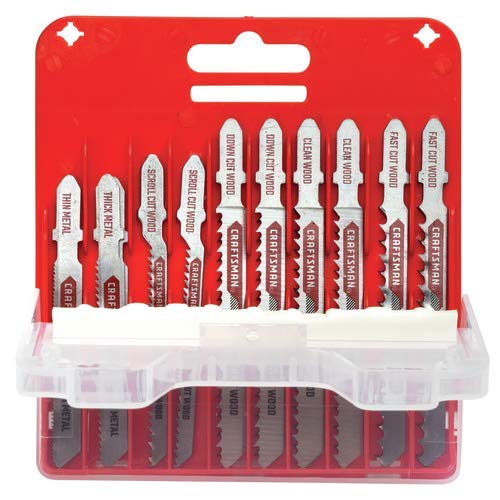 CRAFTSMAN Jigsaw Blades, U-Shank Set, 12-Piece (CMAJ2SET12) Craftsman