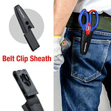 WORKPRO Stainless Electricians Scissors, 6.4" Professional Electrician Shears with Wire Stripper for Soft Cable WORKPRO