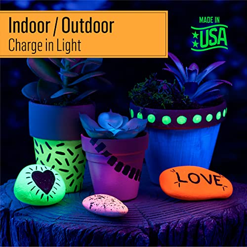 FolkArt glow in the dark Acrylic paint, 8 oz, Neutral 8 Fl Oz FolkArt