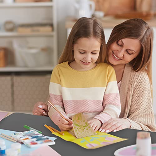 Ewen 25.6x17.7 Inches Large Heat Resistant Placemats Silicone Mat, 2MM Thick Countertop Protector Mat for Appliances, Coffee Maker,Kitchen Table, Ewen