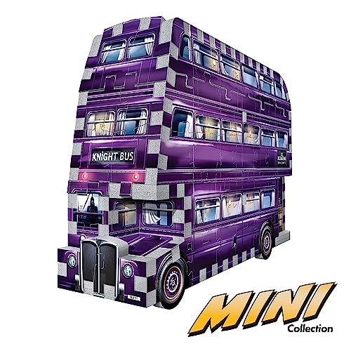 Wrebbit3D - Harry Potter – The Knight Bus Mini 3D Puzzle for Teens and Adults | 130 Real Jigsaw Puzzle Pieces | Not Just an Ordinary Model Kit for WREBBIT3D