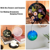 2pcs 7 Inch Resin Tray Molds, Round Rolling Tray Molds, Big Flat Round Coaster Resin Epoxy Silicone Board Molds for Resin Epoxy DIY Crafts SXYYDSG