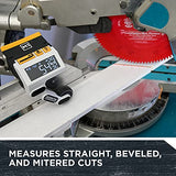 REEKON M1 Caliber Measuring Tool for Miter Saws – Eliminates Need to Measure & Mark Materials, Reduces Cut Time and Increases Safety, Measures Flat & REEKON