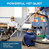 Powr-Flite Newton Compact Vacuum Cleaner Canister with HEPA Filtration, Portable Vacuum for Hardwood Floors and Rugs, PV610-Q10-U Powr-Flite