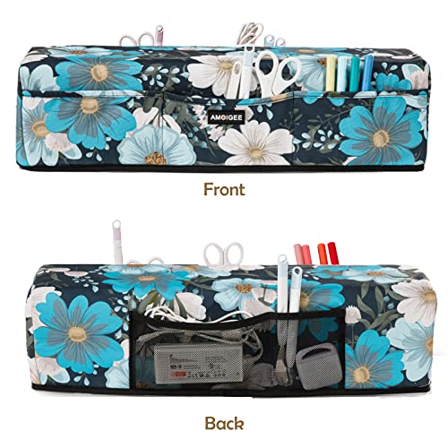 Dust Cover for Cricut Explore Air 2, Cricut Maker,Cricut Explore 3,Cricut Maker, Maker Cover With Pockets for Cricut Accessories and Supplies - WoodArtSupply