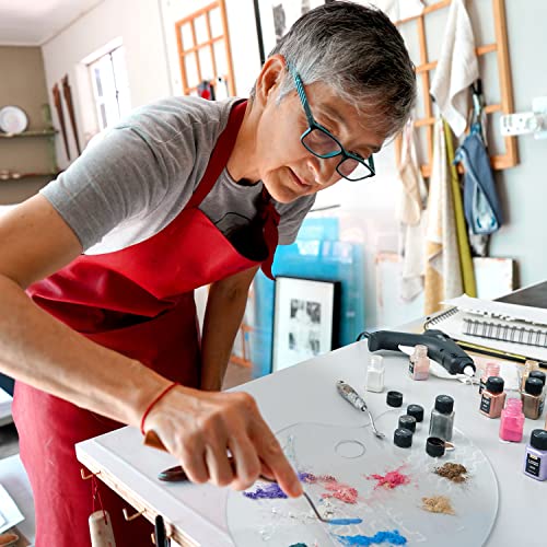 Arteza Mica Powder for Epoxy Resin, 35 Colors, 0.35 oz Bottles, Art Supplies for Candle Making & DIY Crafts ARTEZA