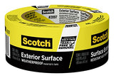 Scotch Exterior Painter's Tape, 1.88 in x 45 yd, Waterproof Masking Tape For Exterior Surfaces, Can Handle Wind, Rain, Humidity & Direct Sunlight, Scotch