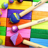 Mont Marte Clay Tool Set, 11 Piece. Selection of Clay Tools to Create Texture, Smooth, Cut and Carve Clay. Suitable for Use with Polymer, Earthenware MONT MARTE