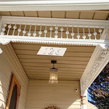 6 Pack 3 Inch Unfinished Wooden Balls, Wooden Round Ball, Natural Round Hardwood Balls, Wood Spheres for Crafts and DIY Projects and Decorations,by GNIEMCKIN