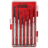 Stanley Hand Tools 66-039 6 Piece Jeweler's Screwdriver Set Stanley