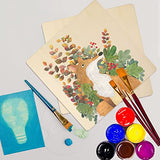 FSWCCK Pack of 8 PCS 12 x 12 Inch Craft Wood, Plywood Board Basswood Sheets, Perfect for DIY Projects, Drawing, Painting, Laser, Wood Burning, Wood FSWCCK