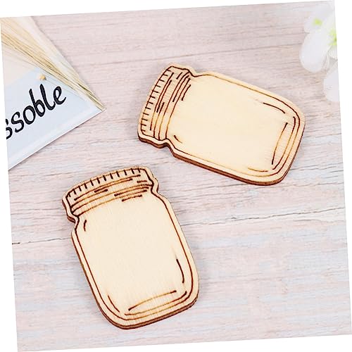 NOLITOY 60 Pcs Unfinished Wood Cutout Ornament Crafts Nativity Crafts Chirtmas Decor Yule Decor Christmas Wood Slices Nativity Decor Cartoon NOLITOY