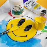 MONT MARTE Fabric Paint Medium Premium (8.5 US fl.oz), Textile Medium For Fabric Painting, Easy to Use, Prevents Flaking, Ideal for Clothes and MONT MARTE