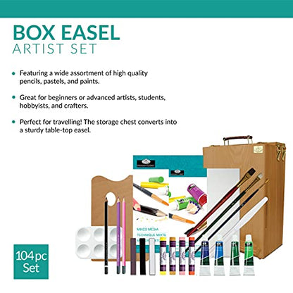 Royal Langnickel - The All Media Easel Artist Set - WoodArtSupply