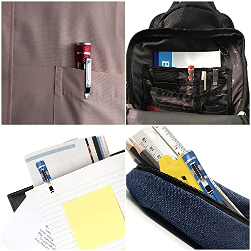 SWATOM 8 in 1 Mini Screwdriver Set Small Screwdrivers Pen Magnetic Repair Tools EDC Compact Gadgets Computer Eyeglasses Home Improvement (Green) SWATOM