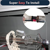 US Stock RECI W6 CO2 Laser Tube 130W (Peak 160W) 1650mm Dia. 80mm with 10000h MTTF for CO2 Laser Engraving Cutting Machine MCWlaser