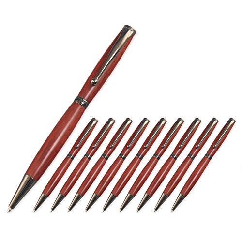 Legacy Woodturning, Fancy Pen Kit - Gun Metal, 10 Pack - WoodArtSupply