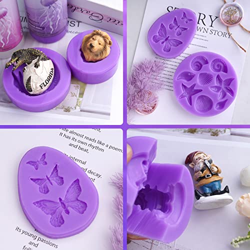 LET'S RESIN Silicone Mold Making Kit 63.48oz/3.968lbs,Non-Toxic