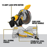 DEWALT Miter Saw, Double-Bevel, Compound, 12-Inch, 15-Amp (DWS716) DEWALT