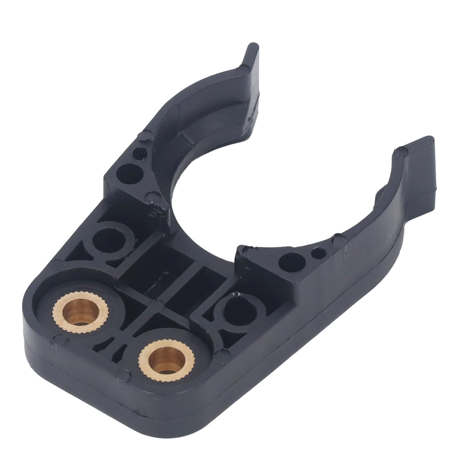 ISO30 Tool Holder Clamp, Engraving Machine Machining Center CNC Automatic Changer Clip, Iron ABS Flame Proof Rubber Claw, Holder Clamp ISO30 Cradle WOOXGEHM