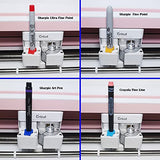 8 Packs Pen/Marker Adapter Set Compatible with Cricut (Explore Air,Air 2,Air 3, and Maker,Maker 3),Pen Adapter Compatible with Sharpie/BIC/Crayola LiangHuLo