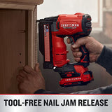 CRAFTSMAN V20 RP Pin Nailer, Nail Gun, 23GA, For 5/8-1-3/8 inch Pin Nails, Bare Tool Only (CMCN623B) Craftsman