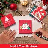 IVSUN Paint Pens Paint Markers, 20 Colors Oil-Based Waterproof Paint Marker Pen Set, Never Fade Quick Dry and Permanent, Works on Rocks Painting, IVSUN