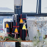 Rocket Wooden Outer Space Wood with Twines Art Unfinished Ornaments for Wedding Birthday Theme of Universe Party Decoration 20Pcs Zontween