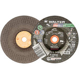 Walter 15L506 5x5/8-11 Flexcut Spin-On Grinding Wheels Type 29S Grit 60, 25 pack Walter Surface Technologies