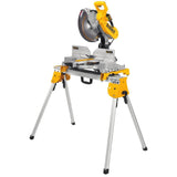 DEWALT Miter Saw Stand, 1,000 lb Capacity, Lightweight and Portable, Leg Locks for Easy Set Up, Mounting Brackets Included (DWX725B) DEWALT