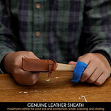 BeaverCraft Whittling Knife for Beginners C1 Kid - Whittling Knife for Kids Safety Carving Knife - Children Whittling Knife for Entry-Level Carvers - BeaverCraft