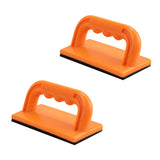 POWERTEC 71032 Safety Push Block Set for Woodworking, Table Saws, Jointers and Router Tables, Orange Color, 2-Pack POWERTEC
