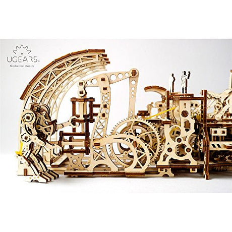 S.T.E.A.M. Line Toys UGears Mechanical Models 3-D Wooden Puzzle - Mechanical Robot Factory UGEARS