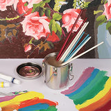 MyLifeUNIT Paint Brush Cleaner, Stainless Steel Brush Holder for Painting, 6.6 oz MyLifeUNIT