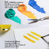 ARTIFY Acrylic Paint, Set Of 24 Color (1.29 oz, 38ml) with a storage box, Rich Pigments, Non Fading, Non Toxic Paints for Artist, Hobby Painters & ARTIFY art supplies