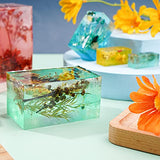 Gartful Rectangle Resin Molds, 6PCS Cube Silicone Molds, Resin Epoxy Casting Molds for DIY Ornaments Crafts Projects, Candles, Soaps, Dried Flower Gartful