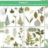 84 Pieces Dried Pressed Leaves Dried Flowers for Resin Dried Leaves for Resin Mini Dried Flowers for Crafts Dried Greenery Assorted Dried Leaves for Timtin