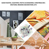 MAGICLULU 1 25pcs Unfinished Wooden Name Tag Wooden Cutouts Crafts Wooden Slices Blank Name Painting Wood Slices Natural Wedding Scrapbook Wooden MAGICLULU