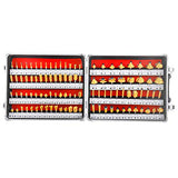 8milelake 100 pcs 1/4inches Shank Router Bit Set Tungsten Carbide Tips Woodworking Kit, Dovetails, Slot Cutters & Straight Router 8MILELAKE