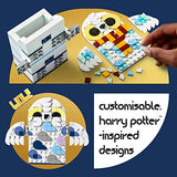 LEGO DOTS Harry Potter Hedwig Pencil Holder 41809, Craft Set for Kids Age 6+ with Hedwig The Owl Pencil Holder and Note Holder. Back to School Gift LEGO