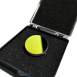 CNCOLETECH 20mm K9 Laser Mirror Coated Gold Reflective Lens for CO2 Laser Engraver 40W or 50W CNCOLETECH