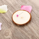 SUPVOX 5pcs Unfinished Rustic Wood Slices Small Wood Slices Wood Discs for Centerpieces Unfinished Wood Kit Circles Crafts Wooden Round Crackers Bulk SUPVOX