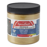 Opaque Fabric Screen Printing Ink Colour: Gold, Size: 8 oz Speedball