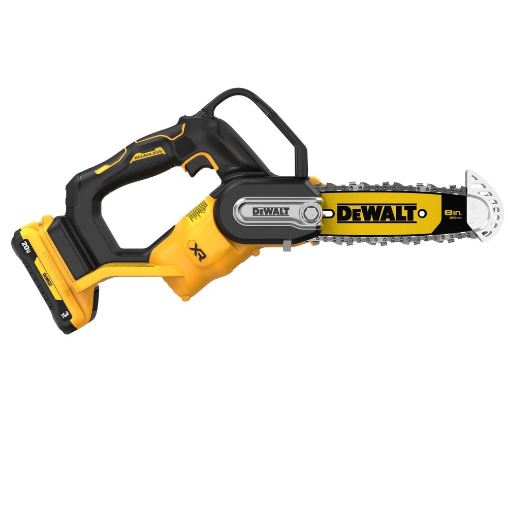 Dewalt 20V Max 8Inch Pruning Chainsaw Brushless Cordless Kit DEWALT