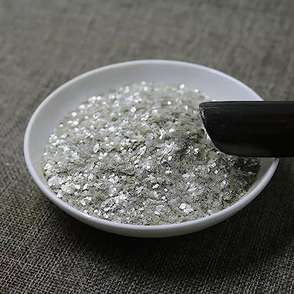 Zhbrchz Natural Colored Mica Flakes,Gilding Flakes,Mica Flakes Glitter,Mica Flakes Leaf,Chunky Glitter Irregular Chips for Nail Arts Epoxy Resin - WoodArtSupply