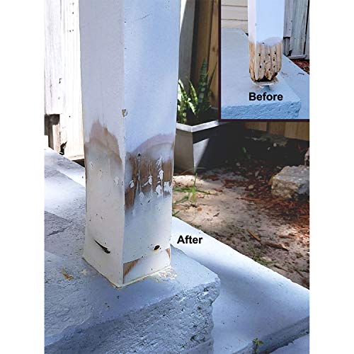 Abatron Wood Restoration Kit - 24 Ounce - Includes LiquidWood Epoxy Resin Wood Hardener and WoodEpox Wood FIller Abatron