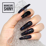 Holographic Ultra Fine Glitter and Chunky Glitter, Teenitor Craft Glitters with 110g Resin Glitter Powder Sequins and 100g Metallic Iridescent Chunky Teenitor