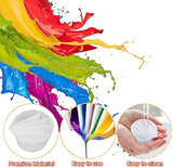 6PCS Acrylic Paint Pouring Strainers, Paint Pouring Cups, Acrylic Pouring Strainers, Plastic Flower Strainers Silicone Pouring Drain Basket for DIY FASALX